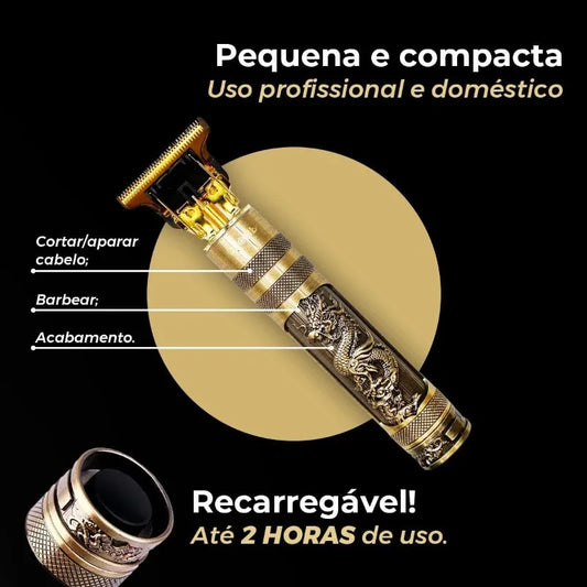 Máquina de corte de cabelo profissional elétrica aleatória designer masculino