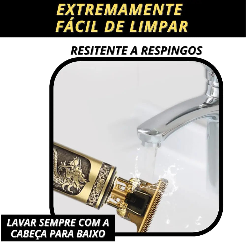 Máquina de corte de cabelo profissional elétrica aleatória designer masculino
