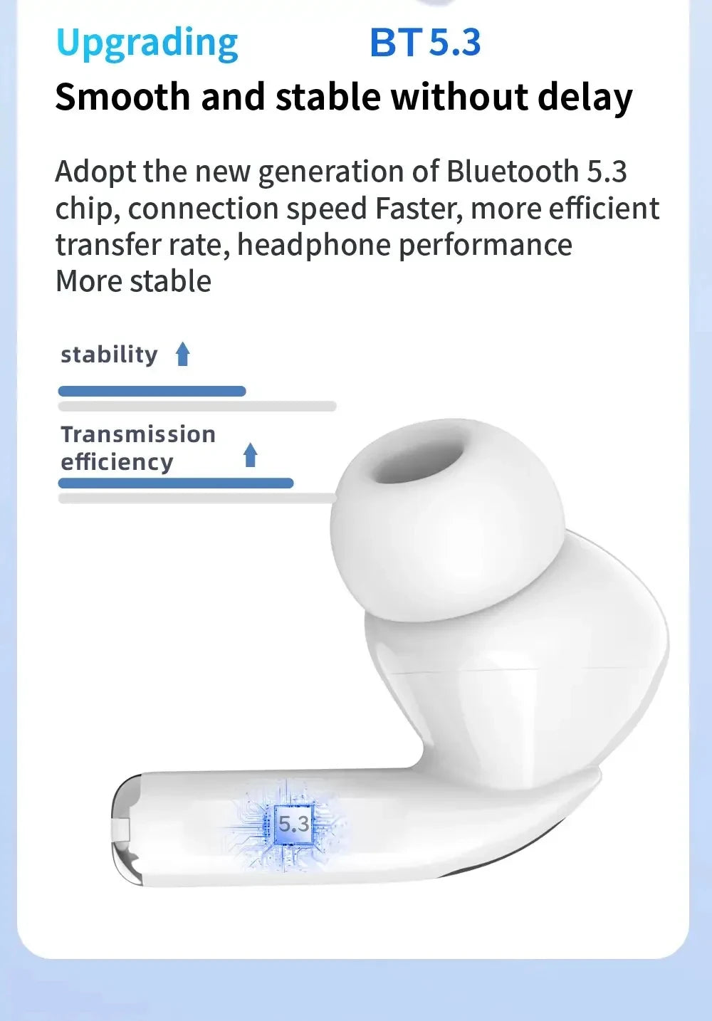 Fones de ouvido sem fio Bluetooth Air Pro 5 TWS Max originais, intra-auriculares, esportivos, com cancelamento de ruído, para iPhone da Apple
