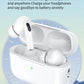 Fones de ouvido sem fio Bluetooth Air Pro 5 TWS Max originais, intra-auriculares, esportivos, com cancelamento de ruído, para iPhone da Apple